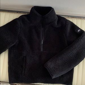 ALO Yoga ‘Shanti’ half-zip Sherpa pullover